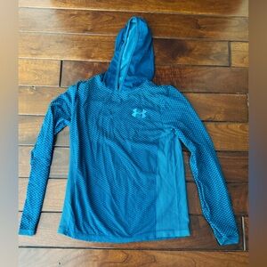 Under Armour youth Blue Swim Hoodie